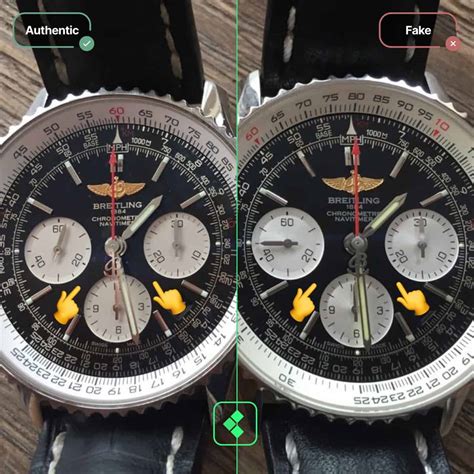 how to tell a breitling watch is real